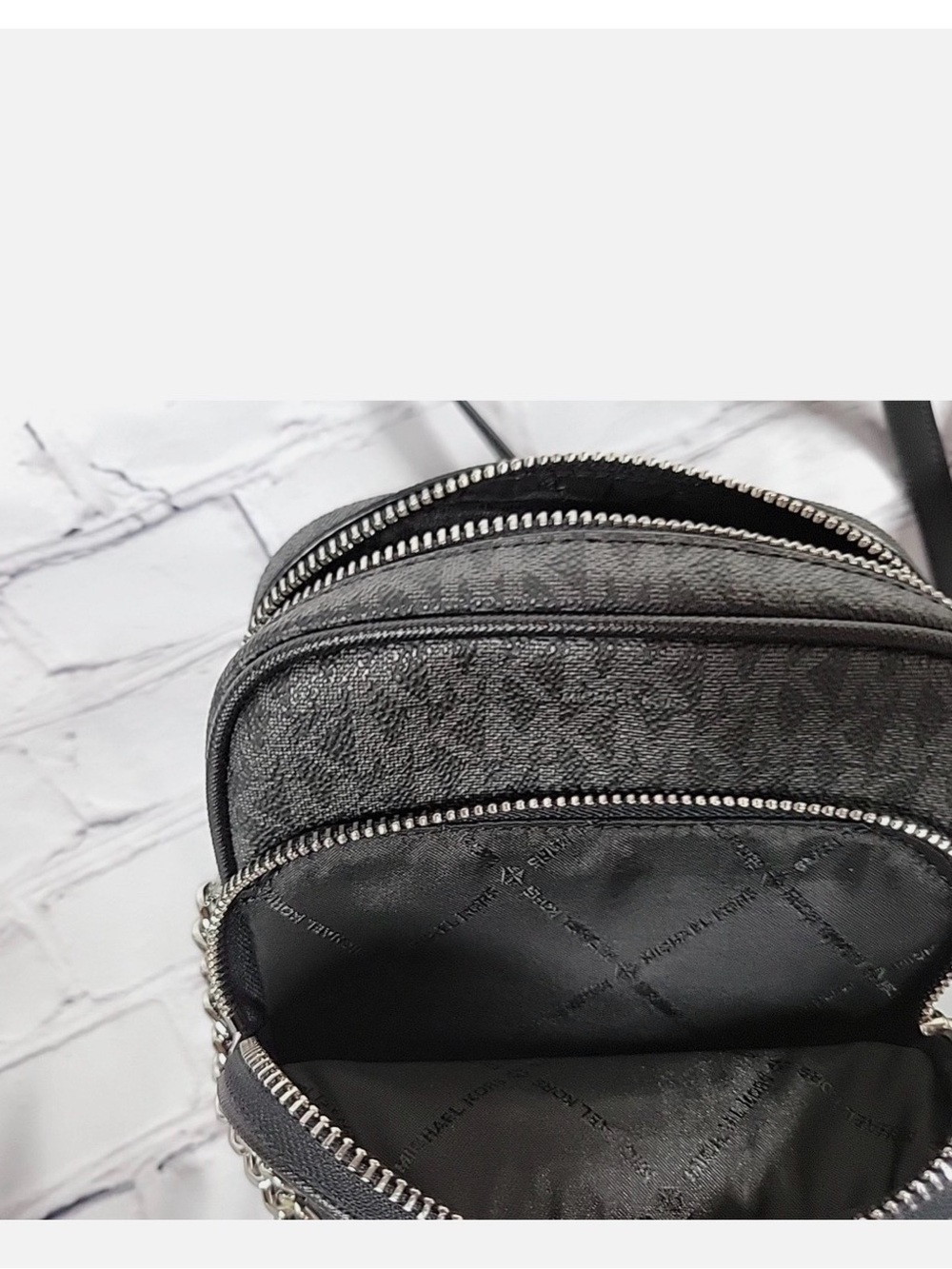 Michael Kors Jet Set Travel Medium Logo Crossbody Bag